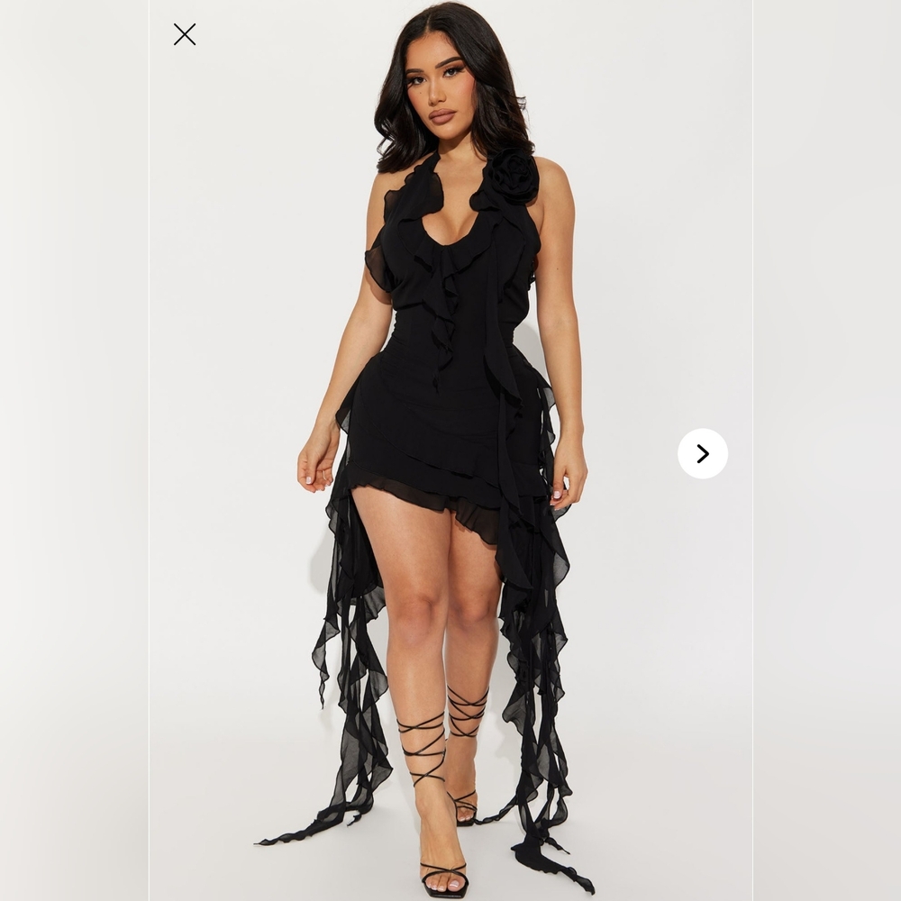 Black Halter Dress